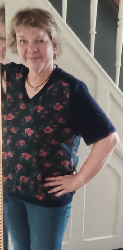 Tragebild des fertigen Marlena-Shirts