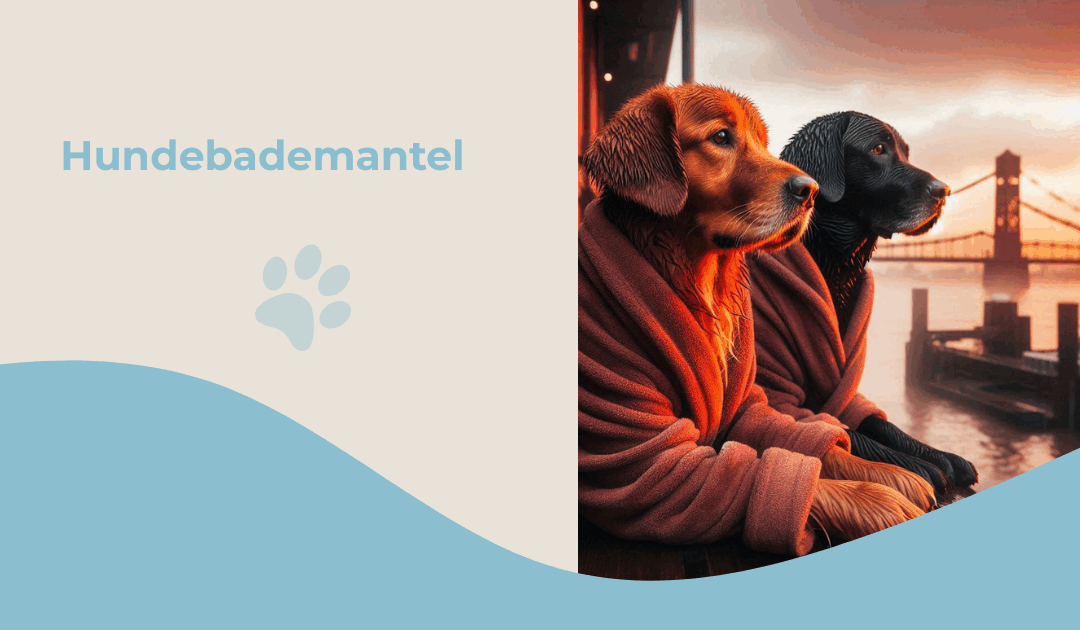 Hundebademantel