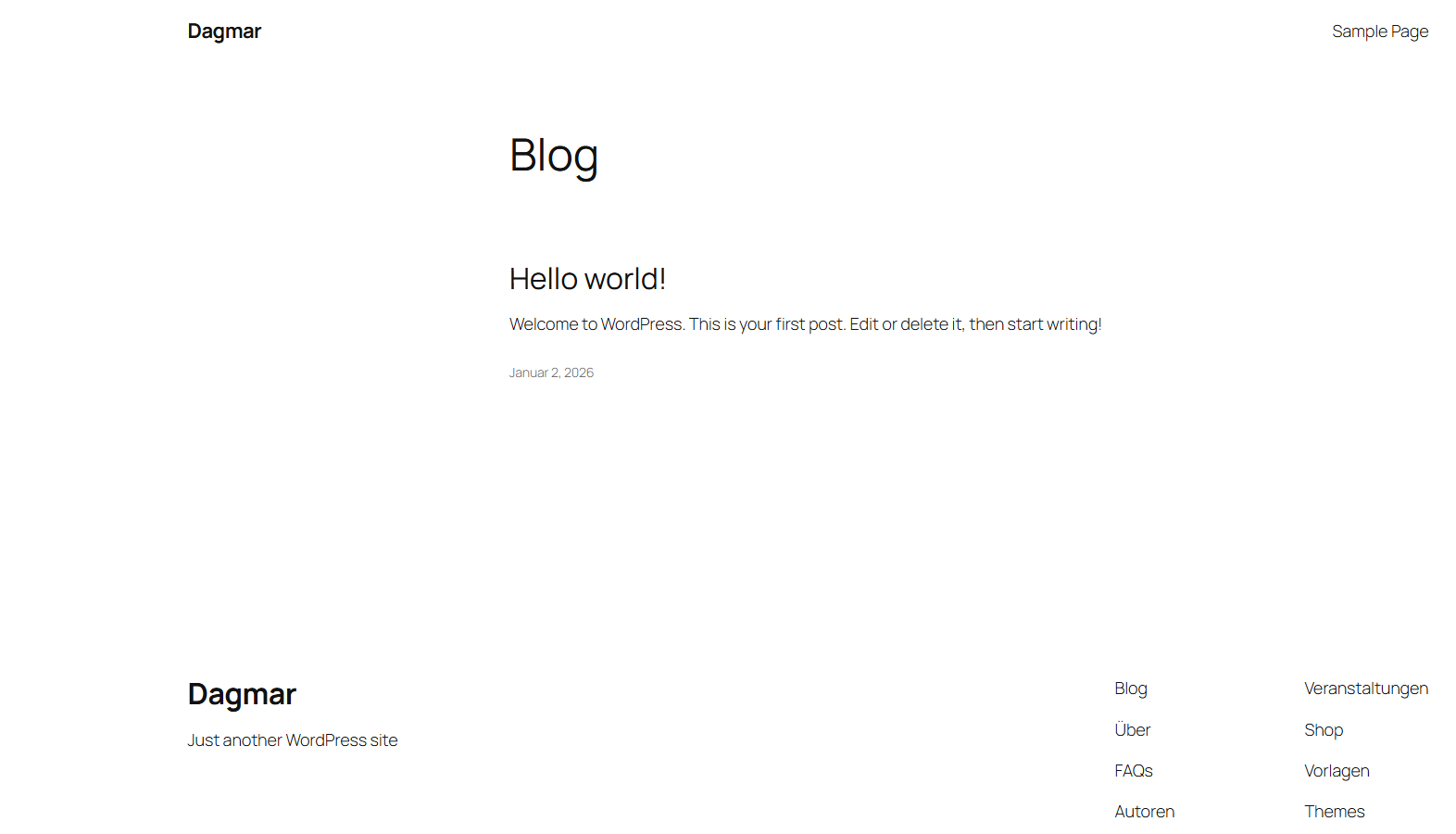 Screenshot_leerer Blog